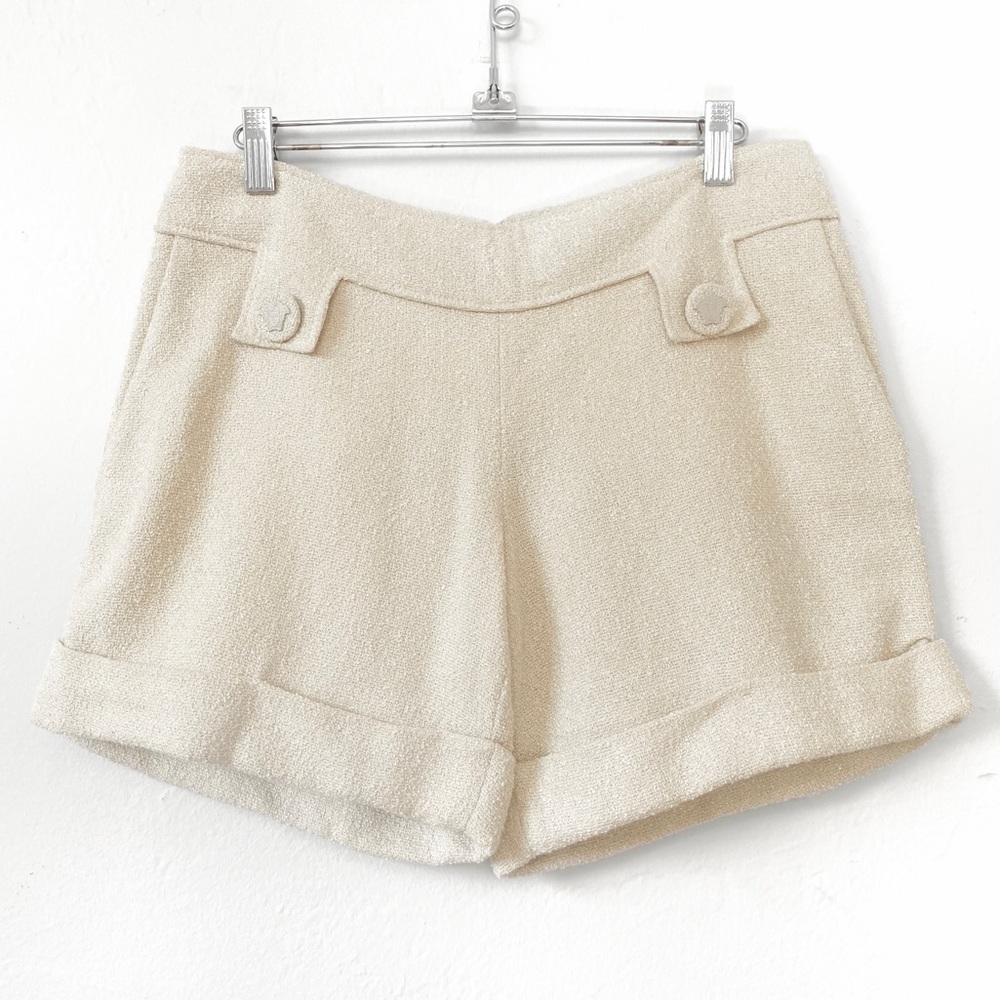SOLD. Gianni Versace✨ Vintage Medusa Logo Cuffed Shorts